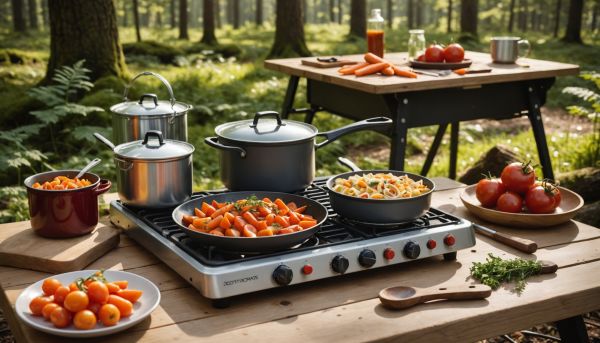 Organiser ses repas en camping sans se compliquer la vie