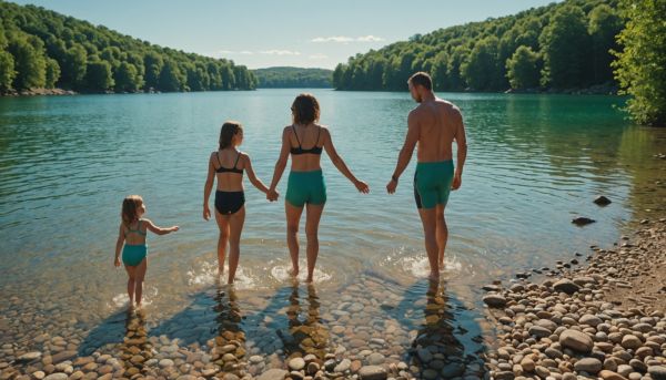 Pourquoi la baignade en eau douce attire les familles