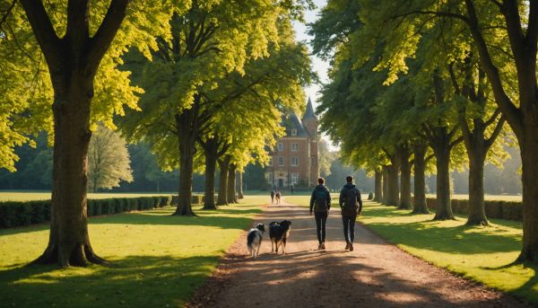 Profiter des randonnées pédestres autour du domaine