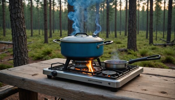 Quel mode de cuisson adopter pour cuisiner au réchaud